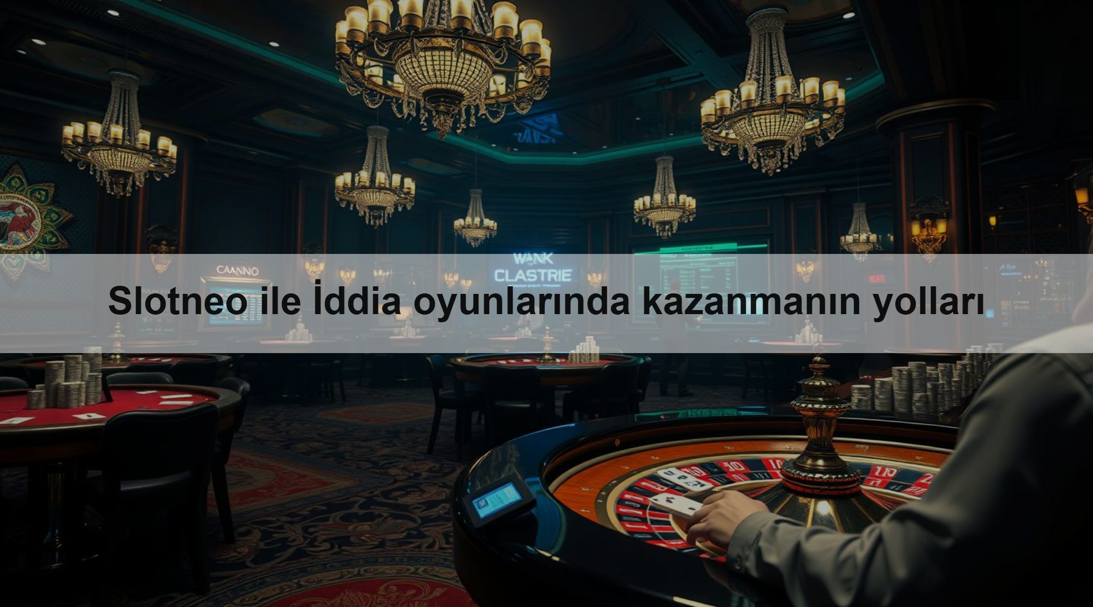 Slotneo ile İddia oyunlarında kazanmanın yolları