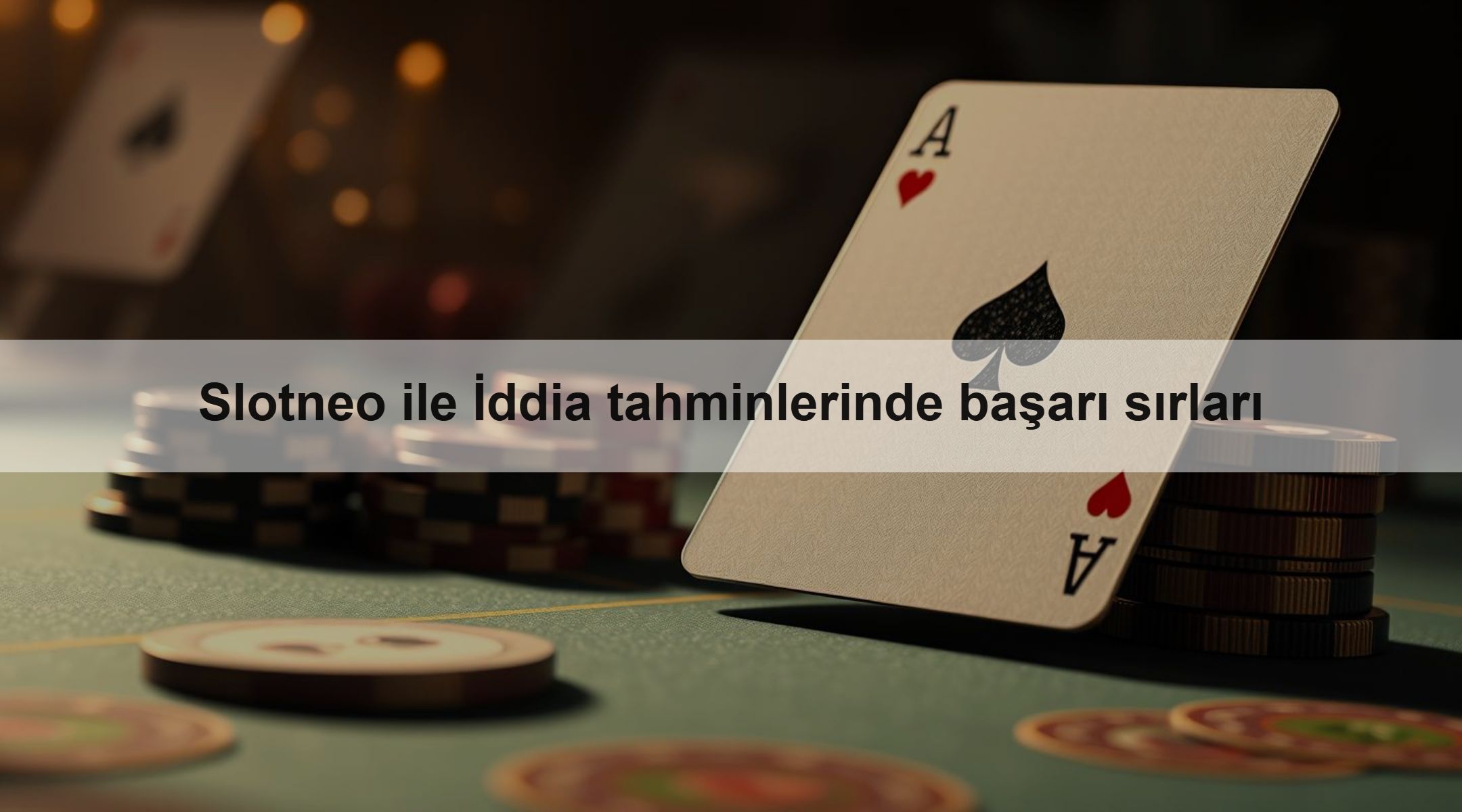 Slotneo ile İddia tahminlerinde başarı sırları